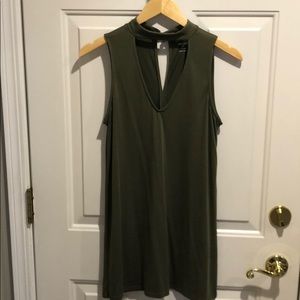 Olive Green Dress